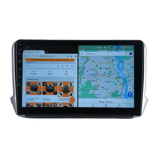 Штатная Магнитола Peugeot 2008/208 2013-2020 на Android Модель XYAuto-5760-8octa-4G-DSP-CarPlay М-П2008-10-8я4жДСП-2/32 фото