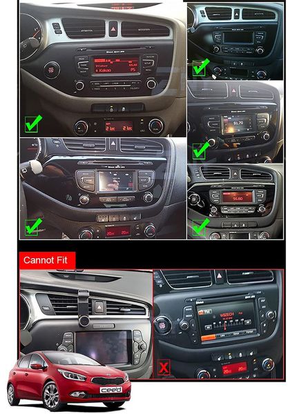 Штатна Магнітола KIA Ceed 2012-2018 на Android Модель XYAuto-5760-8octa-4G-DSP-CarPlay М-КСД-9-8я4жДСП-2/32 фото