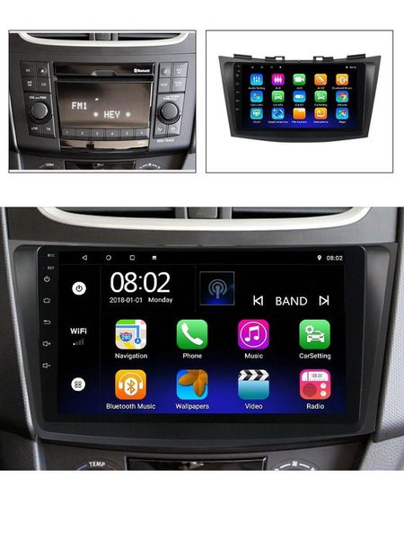 Штатна Магнітола Suzuki Swift / Ertiga 2011-2017 на Android Модель XYAuto-5760-8octa-4G-DSP-CarPlay М-ССВн-9-8я4жДСП-2/32 фото