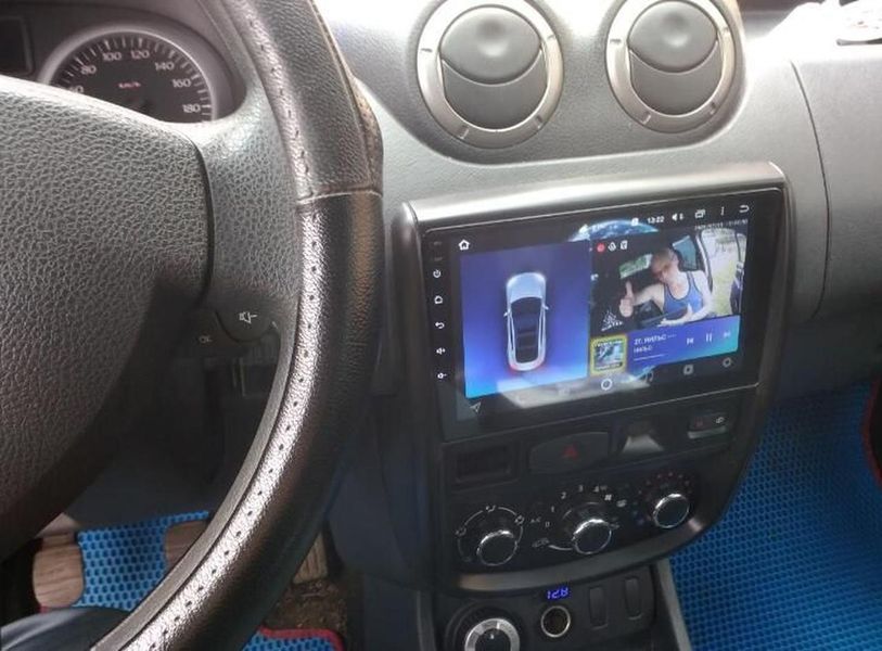 Штатна Магнітола Renault Duster 2010-2015/Nissan Terrano 2014-2020 на Android Модель ТС10-8octaTop-4G-DSP-CarPlay М-РДс-9-ТС-4/32 фото