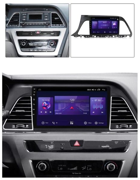 Штатная Магнитола Hyundai Sonata LF 2014-2017 на Android Модель XYAuto-5760-8octa-4G-DSP-CarPlay М-ХСлф-9-8я4жДСП-2/32 фото