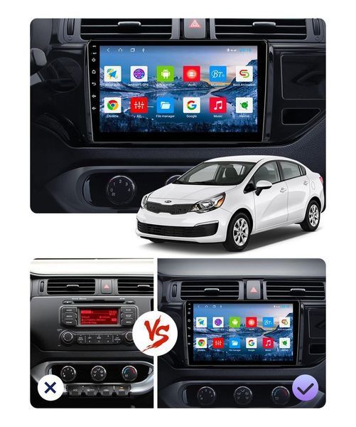 Штатна Магнітола KIA Rio 2015-2018 на Android Модель XYAuto-7212-8octa-CarPlay М-ККРн-9-М3 фото