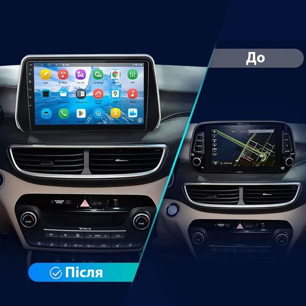 Штатная Магнитола Hyundai Tucson 2018-2019 на Android Модель ТС10-8octaTop-4G-DSP-CarPlay М-ХТ-9-ТС-4/32 фото