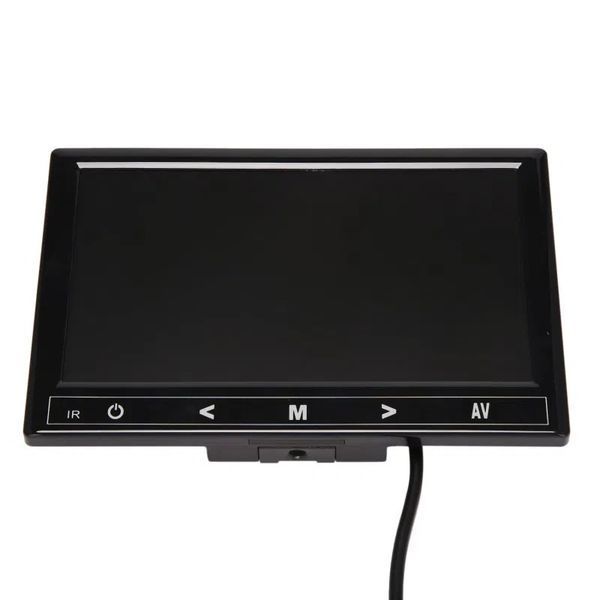 Автомобільний монітор 7&Prime; 800&times;480, 2 AV-канали, сенсорні кнопки, 12&ndash;24 В М3-110 фото