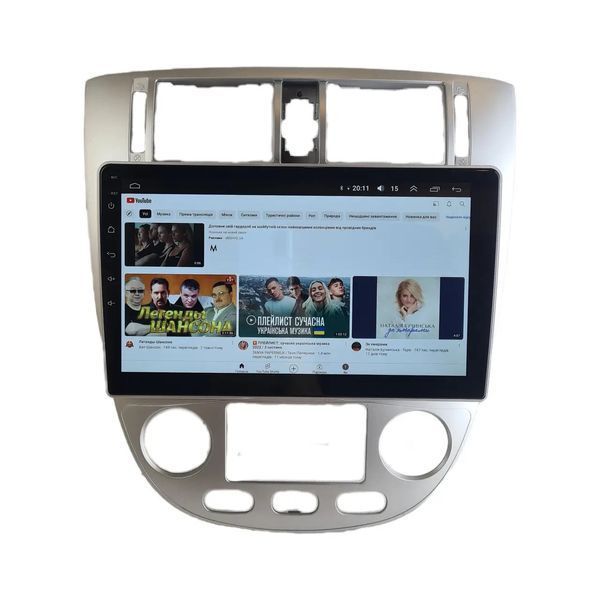Штатна Магнітола Chevrolet Lacetti на Android Модель JAC-3GWiFi М-ШЛ-10-В1 фото