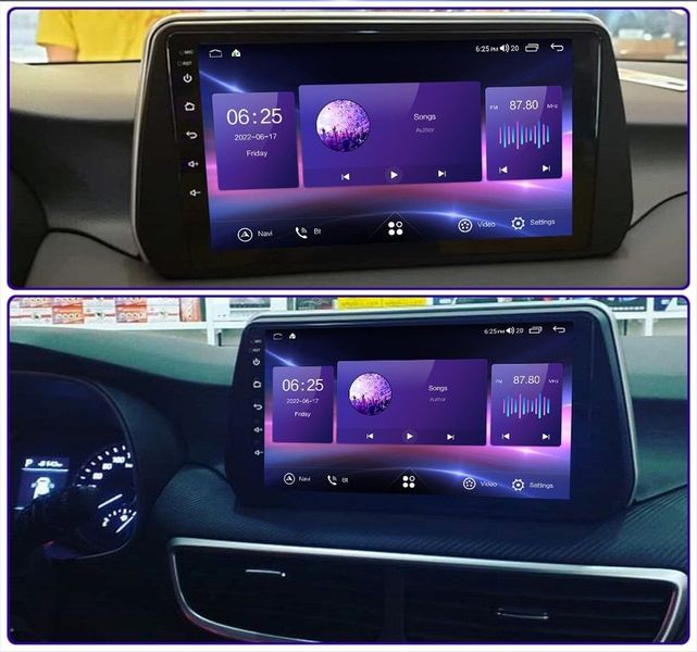 Штатная Магнитола Hyundai Tucson 2018-2019 на Android Модель ТС10-8octaTop-4G-DSP-CarPlay М-ХТ-9-ТС-4/32 фото