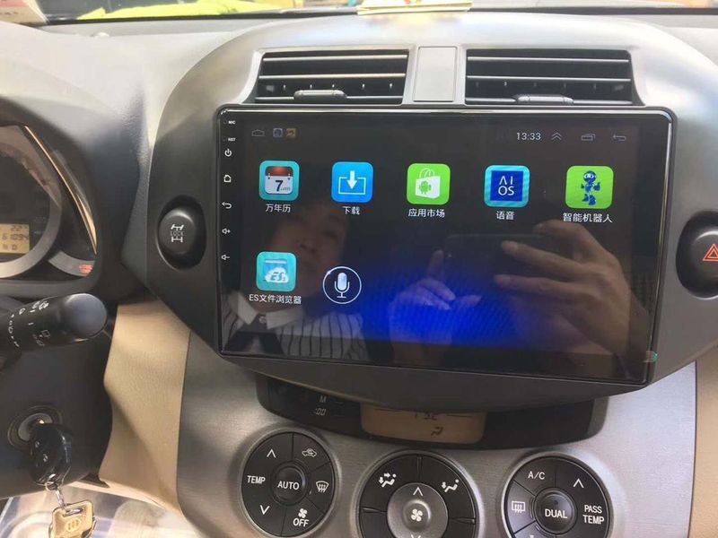 Штатна Магнітола Toyota Rav4 2006-2013 на Android Модель JAC-3GWiFi+Carplay 2/32 Гб М-ТР4-10-3Ж-2/32 фото