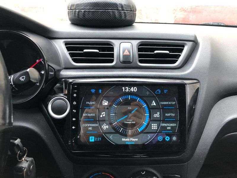 Штатна Магнітола Kia K2 Rio 3 2011-2015 на Android Модель XYAuto-5760-8octa-4G-DSP-CarPlay М-ККР-9-8я4жДСП-2/32 фото