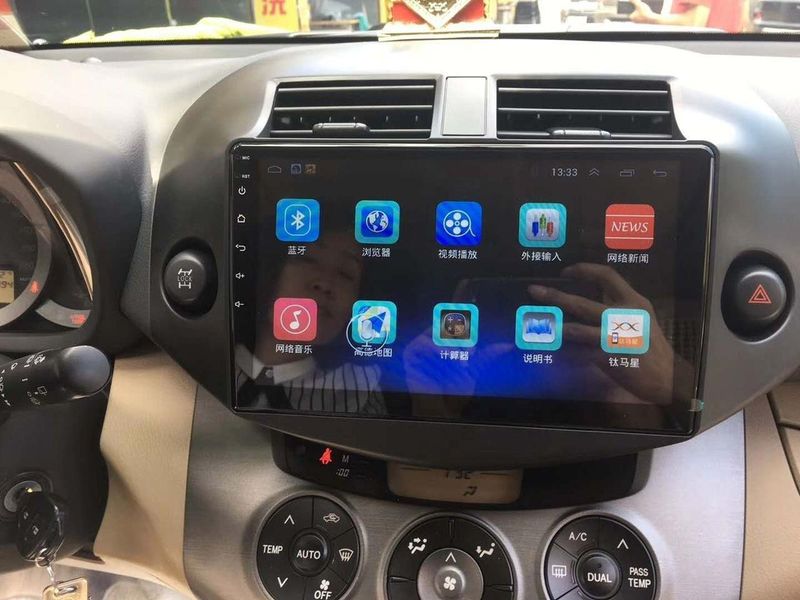 Штатна Магнітола Toyota Rav4 2006-2013 на Android Модель JAC-3GWiFi+Carplay 2/32 Гб М-ТР4-10-3Ж-2/32 фото