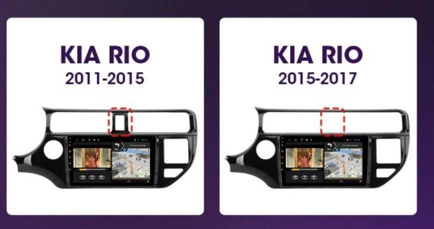 Штатна Магнітола KIA Rio 2015-2018 на Android Модель XYAuto-7212-8octa-CarPlay М-ККРн-9-М3 фото