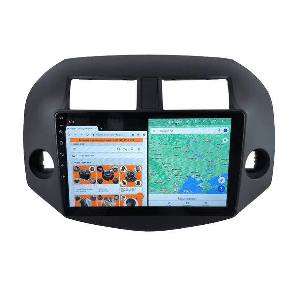 Штатная Магнитола Toyota Rav4 2006-2013 на Android Модель XYAuto-5760-8octa-4G-DSP-CarPlay М-ТР4-10-8я4жДСП-2/32 фото