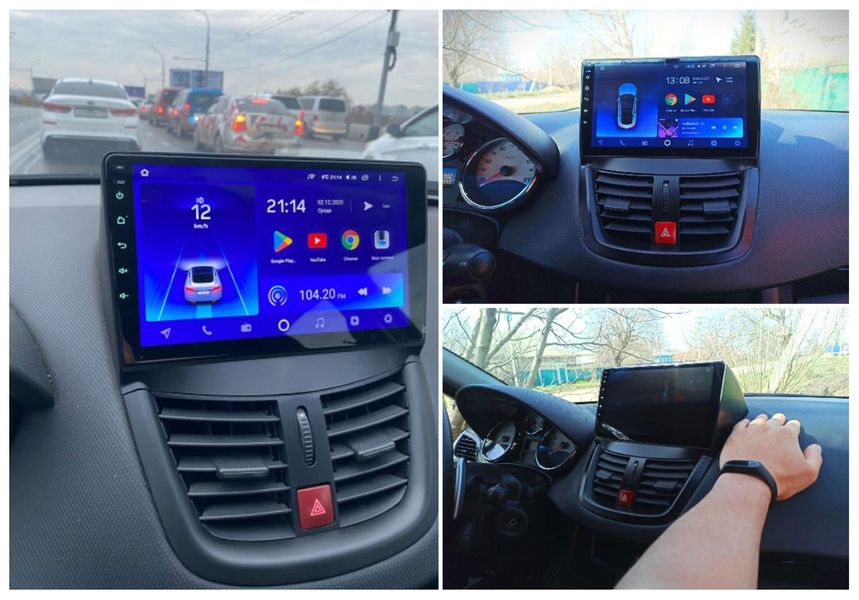 Штатна Магнітола Peugeot 207 2006-2015 на Android Модель JAC-3GWiFi М-П207-9-3Ж-1/32 фото