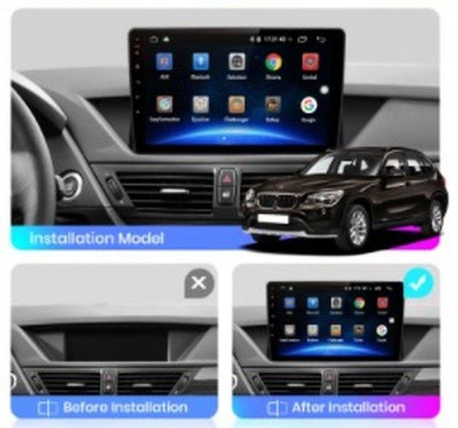 Штатна Магнітола BMW X1 2010-2015 на Android Модель ТС10-8octaTop-4G-DSP-CarPlay М-БМВХ1-10-Т6 фото