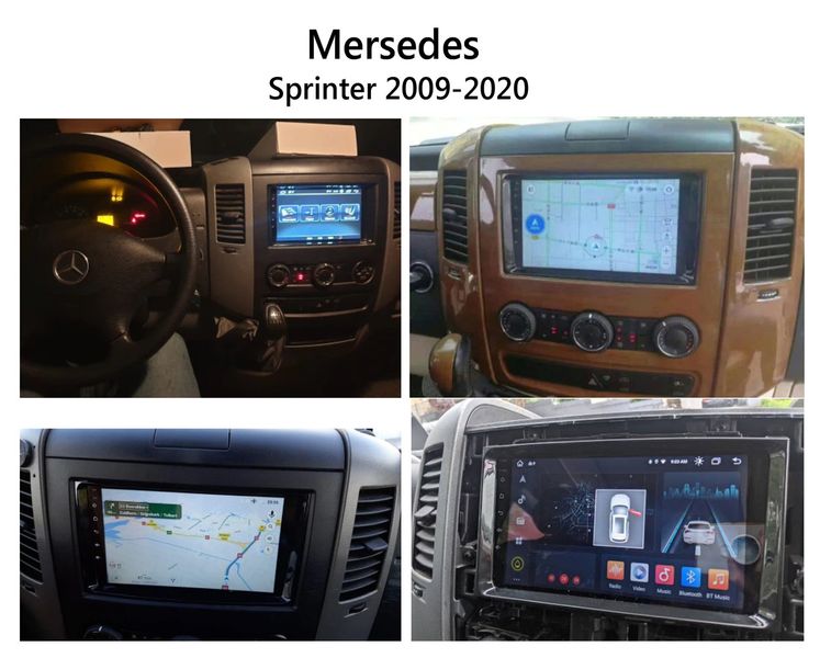 Штатная Магнитола Mercedes Vito/Viano 2009-2017, Sprinter 2009-2015 B200 2008-2011 на Android Модель М-МВ-9-3Ж-1/32 фото