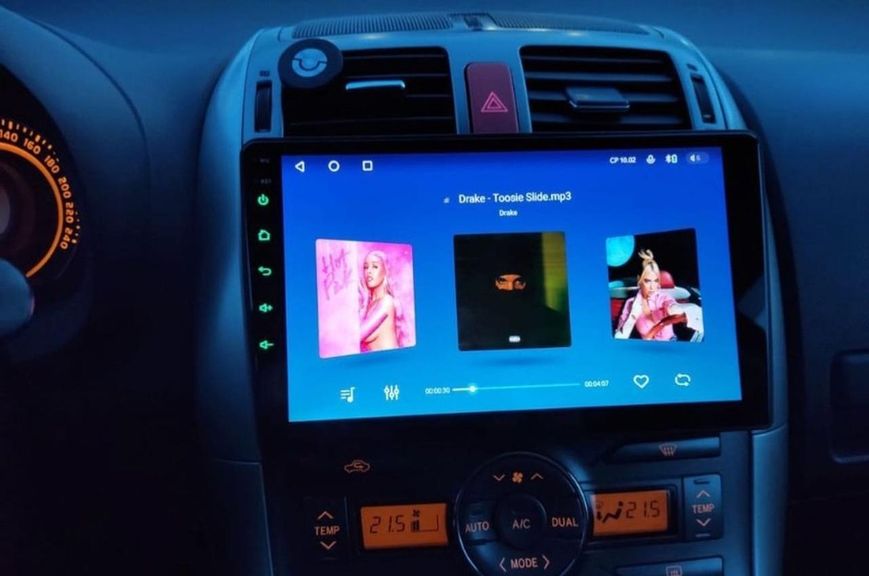 Штатная Магнитола Toyota Auris 2006-2012 на Android Модель FS-A7-8octa-CarPlay М-ТАУ-9-А7-4/64 фото