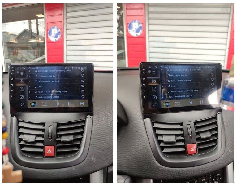 Штатна Магнітола Peugeot 207 2006-2015 на Android Модель XYAuto-5760-8octa-4G-DSP-CarPlay М-П207-9-8я4жДСП-2/32 фото