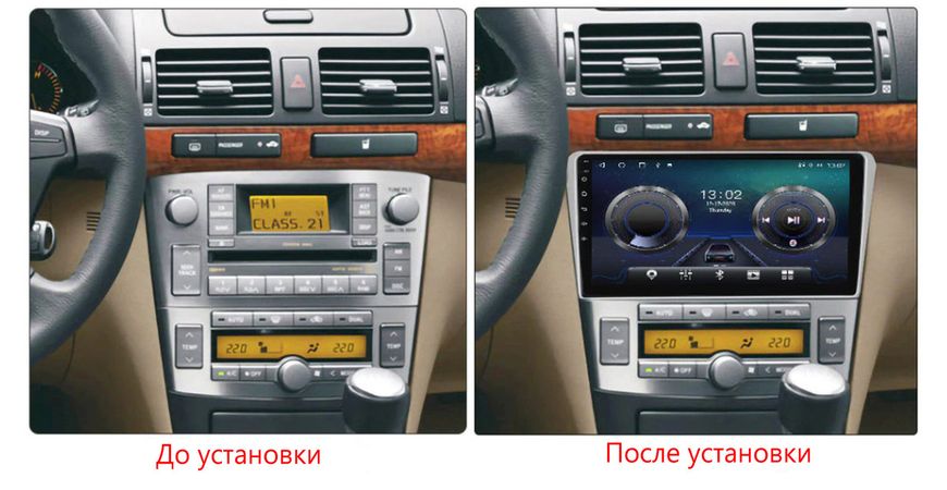 Штатна Магнітола Toyota Avensis 2003-2009 на Android Модель JAC-3GWiFi М-ТАВстС-9-3Ж-1/32 фото