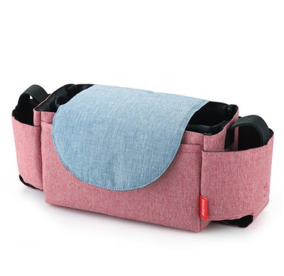 Органайзер для дитячої коляски Рожевий ОКД-10-4 фото