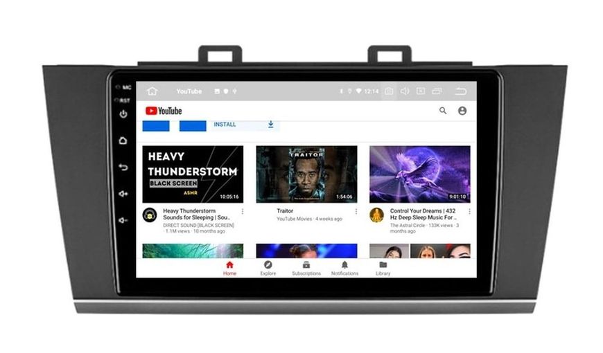 Штатна Магнітола Subaru Legacy/Outback 2014-2017 Звуковая на Android Модель XYAuto-7212-8octa-CarPlay М-СОн-9-8я-2/32 фото
