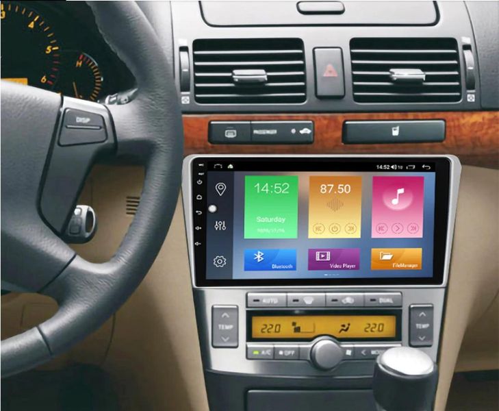 Штатная Магнитола Toyota Avensis 2003-2009 на Android Модель XYAuto-5760-8octa-4G-DSP-CarPlay М-ТАВстС-9-8я4жДСП-2/32 фото