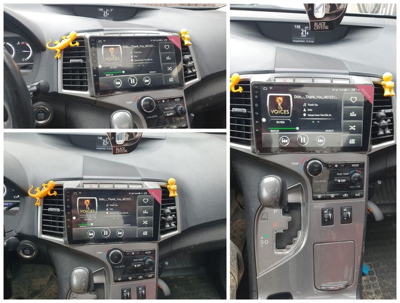 Штатная Магнитола Toyota Venza 2008-2016 на Android Модель ТС10-8octaTop-4G-DSP-CarPlay М-ТВЗ-9-ТС-4/32 фото