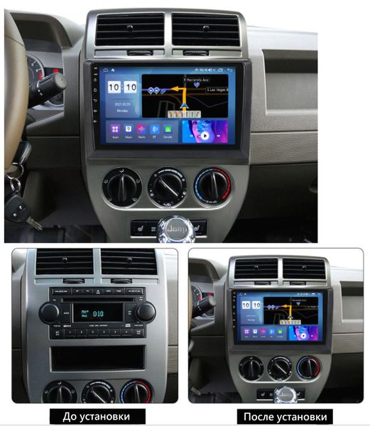 Штатная Магнитола Jeep Compass 2006-2010 на Android Модель JAC-3GWiFi+Carplay 2/32 Гб М-ДЖст-10-3Ж-2/32 фото