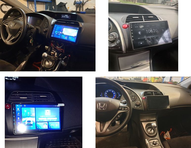 Штатна Магнітола Honda Civic 2006-2012 на Android Модель JAC-3GWiFi М-ХСв4-9-3Ж-1/32 фото