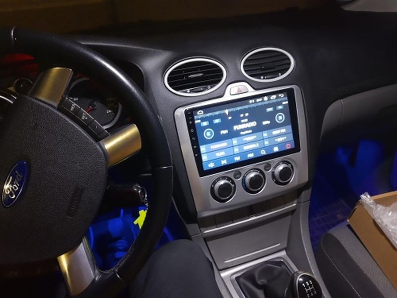 Штатна Магнітола Ford Focus 2001-2011 на Android Модель XYAuto-5760-8octa-4G-DSP-CarPlay М-ФФ2-9-8я4жДСП-2/32 фото