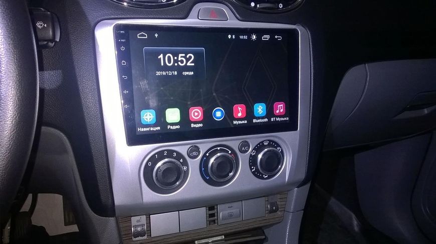 Штатна Магнітола Ford Focus 2001-2011 на Android Модель XYAuto-5760-8octa-4G-DSP-CarPlay М-ФФ2-9-8я4жДСП-2/32 фото