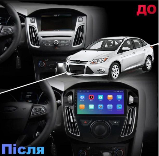 Штатна Магнітола Ford Focus 2011-2019 на Android Модель JAC-3GWiFi М-ФФн-9-3Ж-1/32 фото