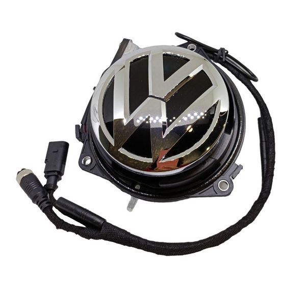 Камера заднього виду  для Volkswagen Golf 6, GTI, R, GTE, Sportsvan, Passat, Variant, CC, Arteon, Lamando, Beetle, T-Roc, Eos, Polo  AHD 1080P/CVBS, 170&deg; Gold Fish Eye, IP67 КЗР-0602-04 фото