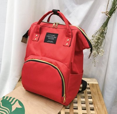 Рюкзак для мами Червоний СДМ-104-2 фото