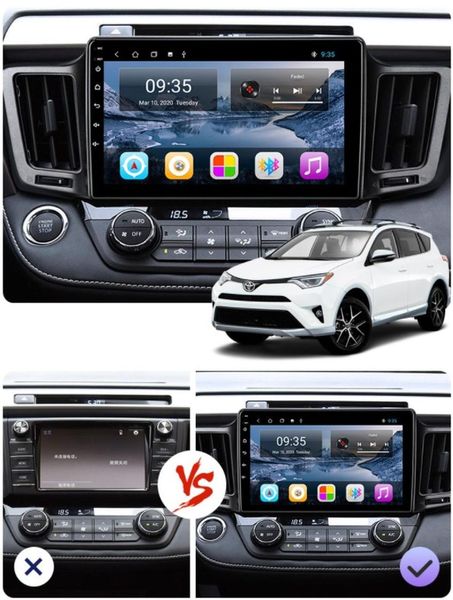 Штатна Магнітола Toyota Rav4 2012-2016 на Android Модель JAC-3GWiFi+Carplay 2/32 Гб М-ТР4н-10-3Ж-2/32 фото