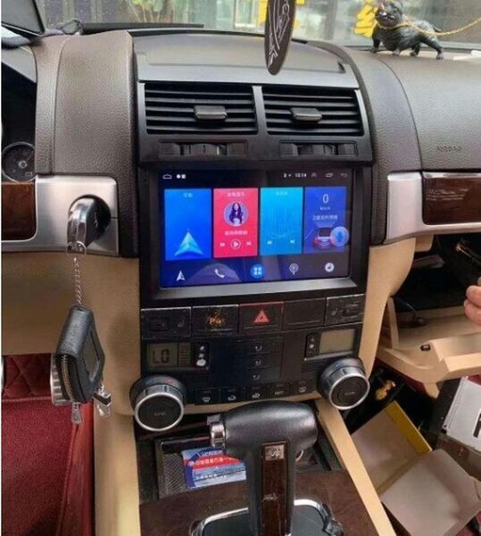 Штатная Магнитола VW Touareg 2002-2010 на Android Модель XYAuto-5760-8octa-4G-DSP-CarPlay М-ФТРГ-9-8я4жДСП-2/32 фото