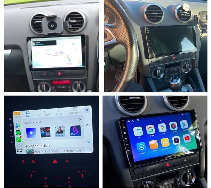 Штатная Магнитола Audi A3 2002-2008/2008-2012 на Android Модель JAC-3GWiFi+Carplay 2/32 Гб М-АА3-9-3Ж-2/32 фото