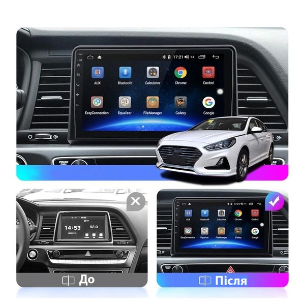 Штатная Магнитола Hyundai Sonata (LF) 2017-2019 на Android Модель XYAuto-7212-8octa-CarPlay М-ХСлф2-9-8я-2/32 фото