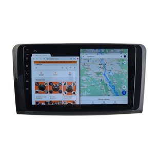 Штатна Магнітола Mercedes ML/GL 350/430/450/500 2005-2013 на Android Модель XYAuto-5760-8octa-4G-DSP-CarPlay М-М2-9-8я4жДСП-2/32 фото