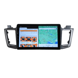 Штатна Магнітола Toyota Rav4 2012-2018 на Android Модель XYAuto-5760-8octa-4G-DSP-CarPlay М-ТР4н-10-8я4жДСП-2/32 фото