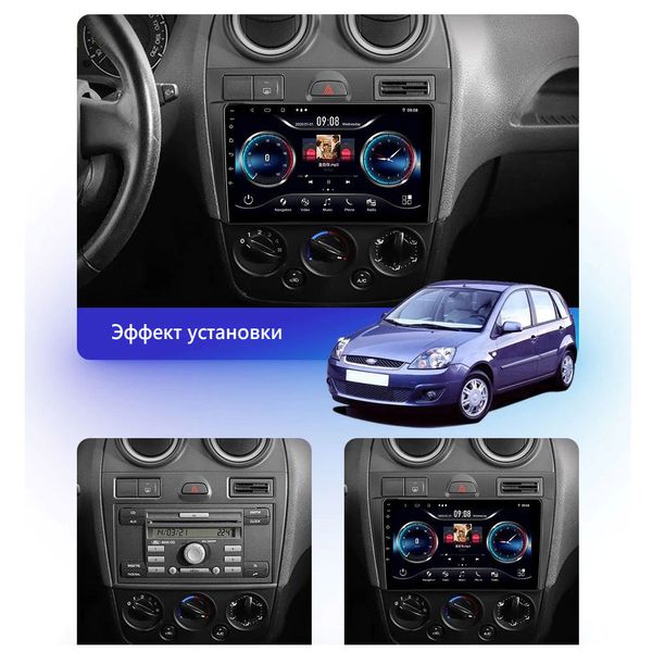 Штатная Магнитола Ford Fiesta MK5 2002-2008 на Android Модель JAC-3GWiFi М-ФФмк5-9-3Ж-1/32 фото