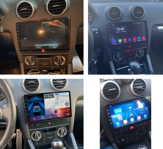 Штатна Магнітола Audi A3 2002-2008/2008-2012 на Android Модель XYAuto-7212-8octa-CarPlay М-АА3-9-8я-2/32 фото