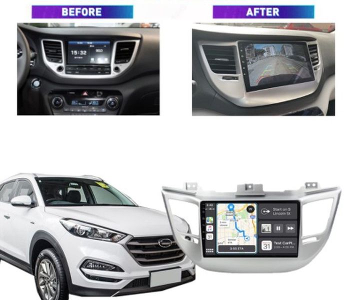 Штатная Магнитола Hyundai Tucson 2015-2017 на Android Модель JAC-3GWiFi+Carplay 2/32 Гб М-ХТн-9-3Ж-2/32 фото