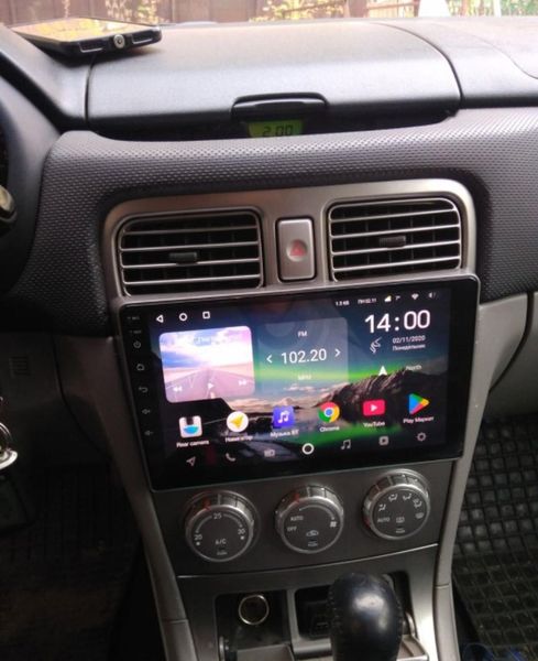 Штатная Магнитола Subaru Forester 2002-2008 на Android Модель XYAuto-5760-8octa-4G-DSP-CarPlay М-СФ2-9-8я4жДСП-2/32 фото