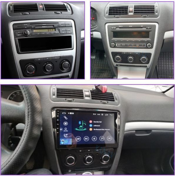 Штатная Магнитола Skoda Octavia 2007-2014 на Android Модель XYAuto-5760-8octa-4G-DSP-CarPlay М-ШОс-10-Т5 фото