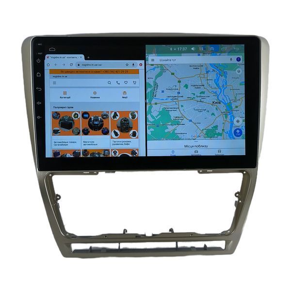Штатная Магнитола Skoda Octavia 2007-2014 на Android Модель XYAuto-5760-8octa-4G-DSP-CarPlay М-ШОс-10-Т5 фото