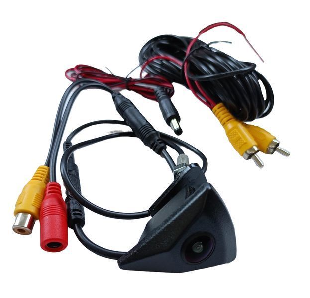 Штатная камера переднего обзора в логотип для Volkswagen Golf, Passat, Polo, Tiguan, Caddy, AHD/CVBS, 170&deg;, IP67 КПВ-0651-00 фото