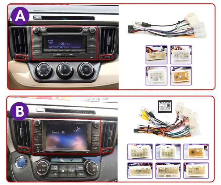 Штатна Магнітола Toyota Rav4 2012-2016 на Android Модель ТС10-8octaTop-4G-DSP-CarPlay М-ТР4н-10-ТС-4/32 фото