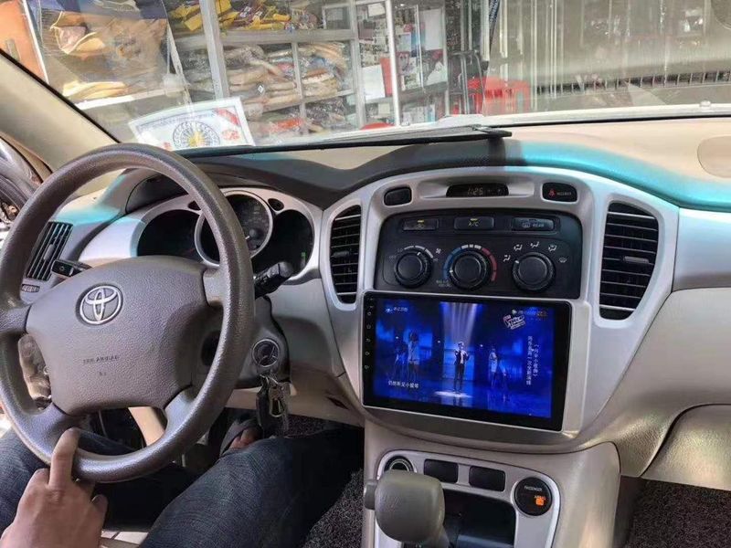 Штатна Магнітола Toyota Highlander 2001-2007 на Android Модель JAC-3GWiFi М-ТХ1-10-3Ж-1/32 фото