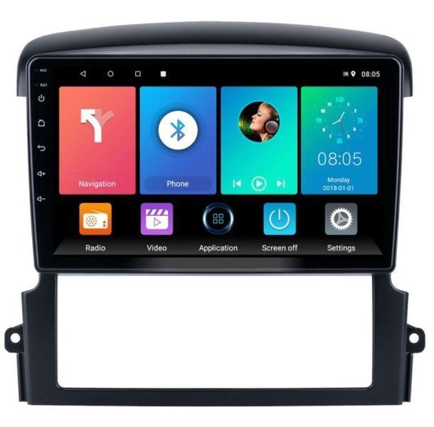 Штатна Магнітола Kia Sorento 2002-2011 на Android Модель ТС10-8octaTop-4G-DSP-CarPlay М-КСс-9-Т6 фото
