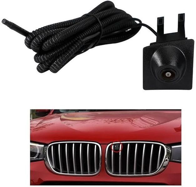Штатна камера переднього огляду для BMW X3 (G01) 2018&ndash;2020, AHD 1080P / CVBS 720P, 170&deg;, IP69 КПВ-0455-04 фото