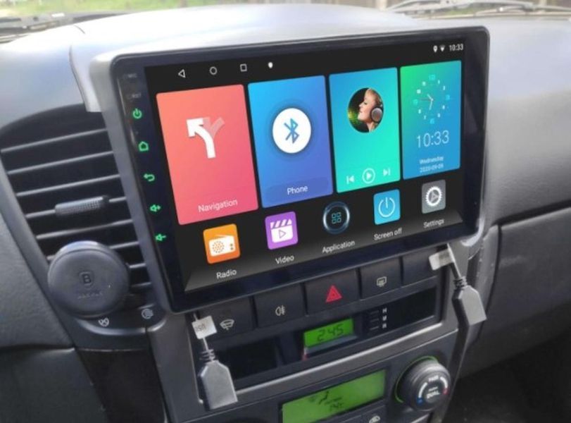 Штатна Магнітола Kia Sorento 2002-2011 на Android Модель ТС10-8octaTop-4G-DSP-CarPlay М-КСс-9-Т6 фото